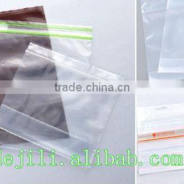 Plastic Zipper Bag, Reclosable Zipper Bag