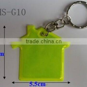 REACH Certificate Promation Customized Pvc Reflective Keychains