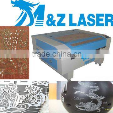 60W-150W For leather label jeans wood advertising gift packaging low price CO2 wood laser engraving cutting machine