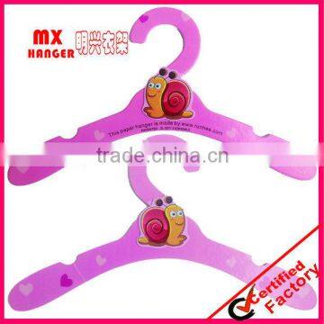 printed paper hanger, cardboard hanger for clothes