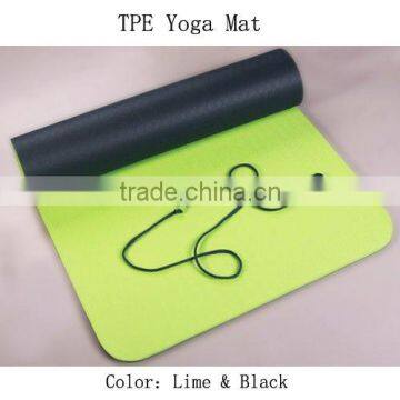 Superior Cushioning yoga mat material rolls washable tpe yoga mat
