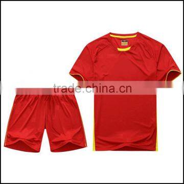 Cheap customize blank soccer jersey or soccer uniforms form China