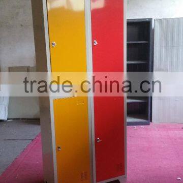 Ningbo cheapest 2 door metal locker with two doors