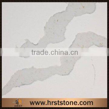 Engineered artificial stone calacatta white quartz slab                        
                                                Quality Choice