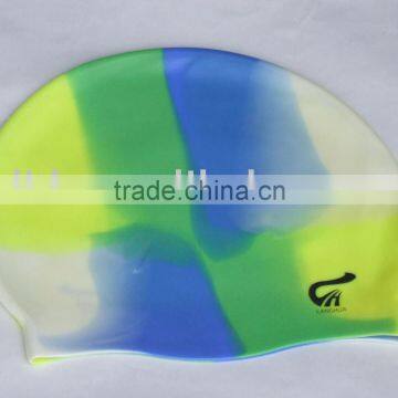 Multi Colour Swim Cap