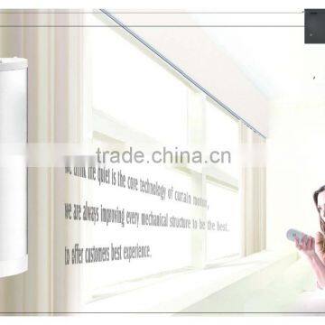 motorized curtain track (B-Type) for electric curtain and automatic curtain with drapery motor