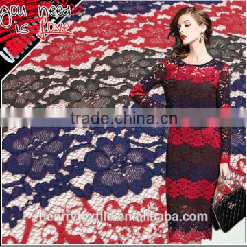 China suppiler african french lace fabric for lady dress