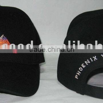 baseball cap+embroidered logo+cotton