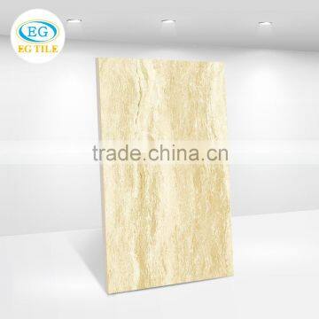 120x60 China Gold Jade Pearl Stone Travertine Polished Porcelain Floor Tile