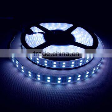 Single Color Double Row 120led/m Smd 5050 IP66/IP67 Sicilon Tube Waterproof Led Flexible Strip Light Tape 24V photo-2