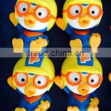 promotion gift 3D cartoon model Minions Small Yellow Man small cute vinly toy