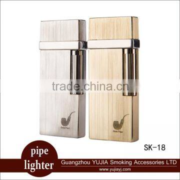 Guangzhou YuJia Smoking Hot sale newest single flame copper pipe lighter cigarette lighter