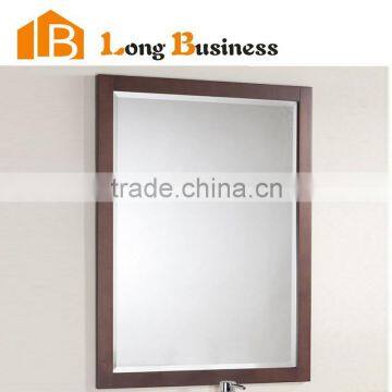 LB-DD2108 Cheap Solid woo bathroom vanity mirror