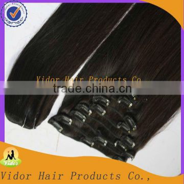 Hot Selling Peruvian Virgin Wholesale Remy Clip In Hair