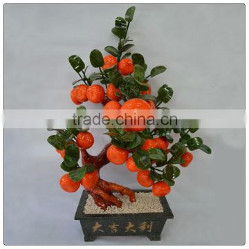 Jade 28 Piece Orange Tree big size ,natural stone tree ,decorative money tree