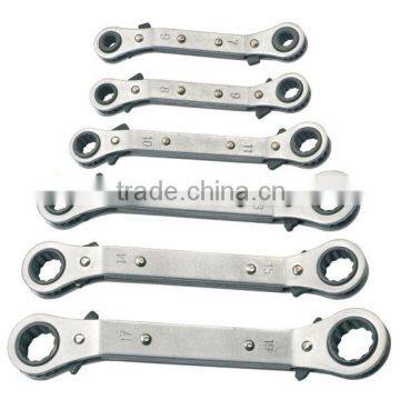 Offset Box Gear Ratcheting Ratchet Wrench Set MM photo-4