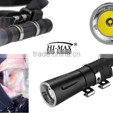 Hi-max diving flashlight attached on diving mask light Aquatec LED-1700