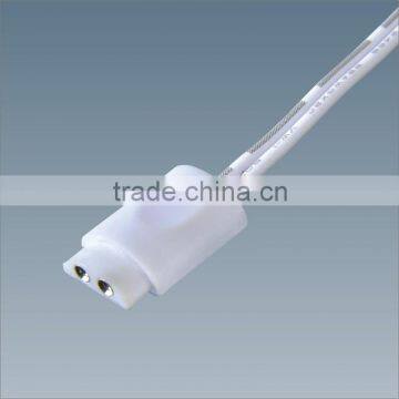 24V Rubans LED flexibles, autocollants power cord 2 pin 2.54mm pitch 8mm single color 3528 connectors