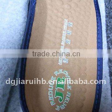 bamboo charcoal non woven shoe insole material board