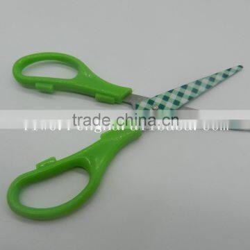 Student children office scissors the new style hot sale sturdy porcelain scissor