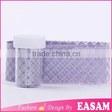 New fashion nail art color transfer foil with 200+ colors design