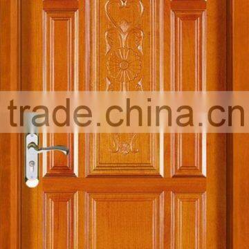 Customized solid wood interior door for villa rooms YHB-1239