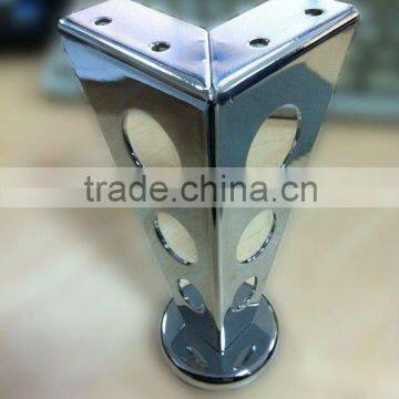 Chrome furniture foot
