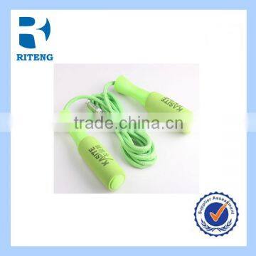 Plastic Skipping Rope Jumping Fast Speed Gym Training Sports Exercise Adjustable Jump Rope anti-slip handle