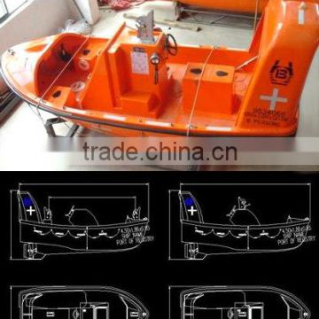 Rigid Inboard Engine Rescue Boat