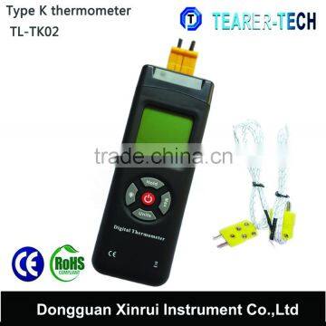 Digital Type K thermometer with probe for BBQ TL-TK02