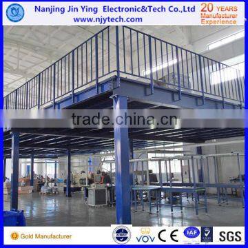 Warehouse steel work platform,storage racking for warehouse pallet rack