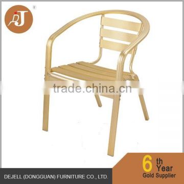 Golden beach chair aluminum