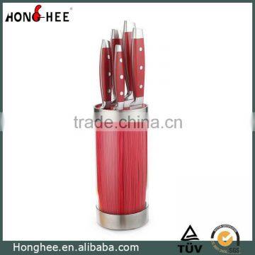 Special Design Super Quality 5pc set abs handle stainless steel knife