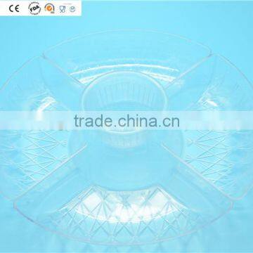 Plastic Round Tray Plastic Tray With Sections photo-4