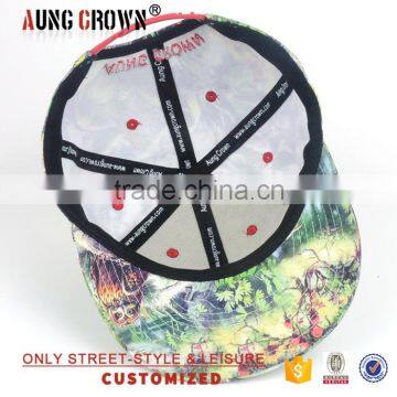 Flower Snapback Caps,flower Snapback Cap Custom,floral Fabric Snapback Cap photo-6