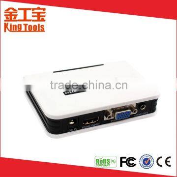 HDMI to VGA mini box switcher electric transformer YJS-5000HD