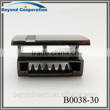 Metal Retin Effect Line Press Buckle for Men photo-3