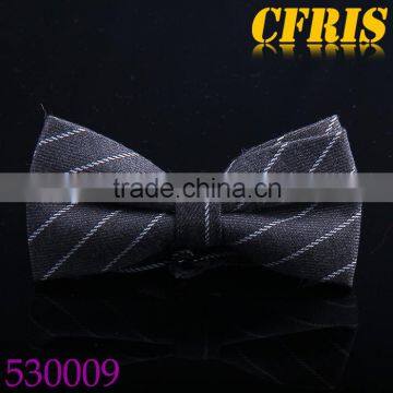 Hot Sale Handmade Cotton Bow Tie,Line Bow Tie for Each Color