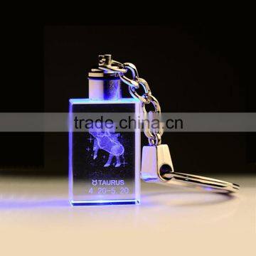 Best Quality Crystal Key Chain the Zodiac Ornament photo-4