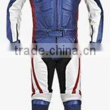 DL-1308 Leather Motorbike Suit , Racer Suit