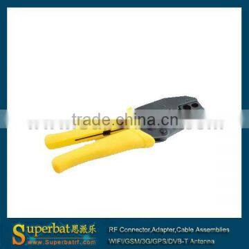 Crimper crimping tool RG8 RG11 RG213 LMR400 RG316 RG174 portable hydraulic hose crimping machine