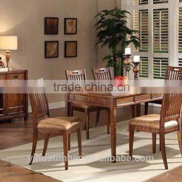 simple traditional design wood dining table,cheap blown dining table set