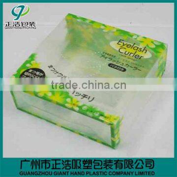 OEM logo printed high grade clear pvc gift box