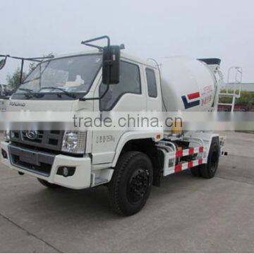 LUFENG brand,FORLAND chassis 4*2 mini 4cbm cocnrete mixer truck