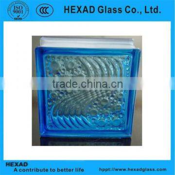 High Quality 190*190*80mm glass block for floor