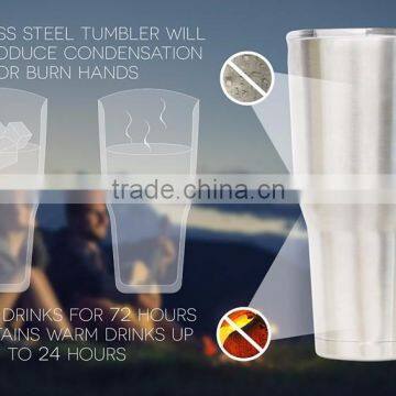 Amazon Fba Inbound Service - Service Stainless Steel Double Wall Vacuum Insulated Tumbler With Lid, 30 oz photo-6