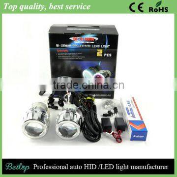 hid xenon projector, bi-xenon projector with angel eye, evil eye