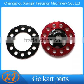 cnc aluminum alloy racing go kart 219 pitch chain sprocket for sale