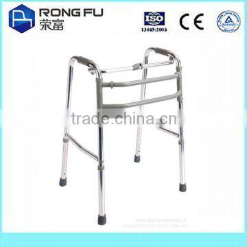 Foldable outdoor aluminum walker