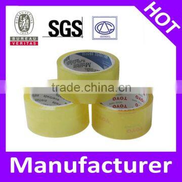 Acrylic Adhesive Crystal Super Clear Bopp Tape For Carton Sealing